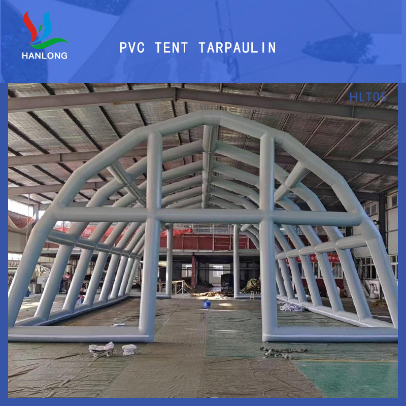 500X500D 28X28  610G 0.5MM PVC Tent Tarpaulin