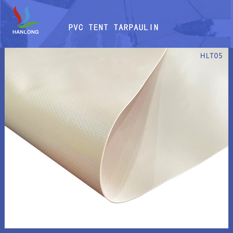 500X500D 28X28  610G 0.5MM PVC Tent Tarpaulin